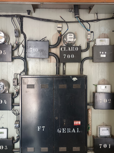 Painel Elétrico de Prédio Comercial